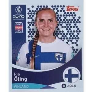 Topps UEFA Women EURO 2025 Sticker | Nr 086 Ria Öling
