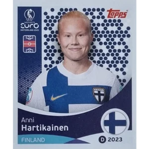 Topps UEFA Women EURO 2025 Sticker | Nr 089 Anni Hartikainen
