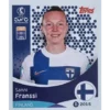 Topps UEFA Women EURO 2025 Sticker | Nr 090 Sanni Franssi
