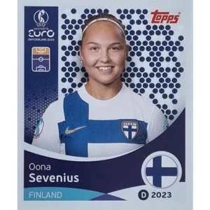 Topps UEFA Women EURO 2025 Sticker | Nr 091 Oona Sevenius