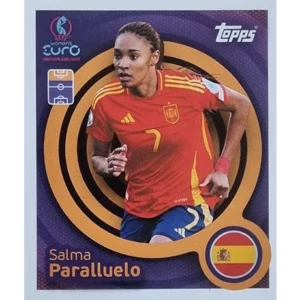Topps UEFA Women EURO 2025 Sticker | Nr 093 Salma Paralluelo