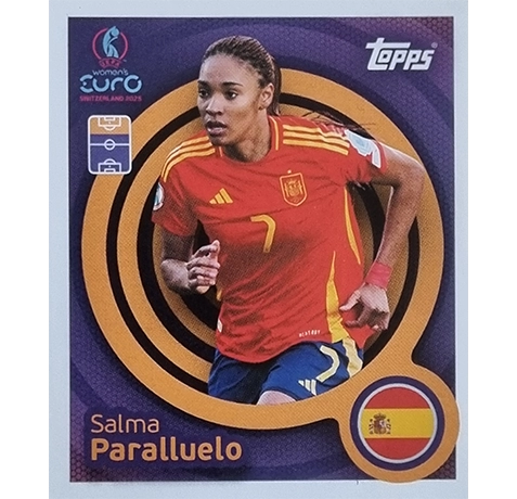 Topps UEFA Women EURO 2025 Sticker | Nr 093 Salma Paralluelo