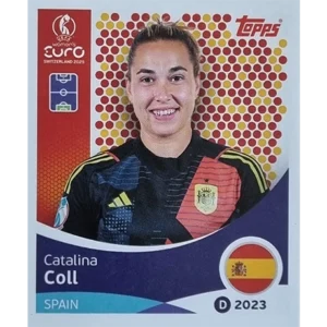 Topps UEFA Women EURO 2025 Sticker | Nr 095 Catalina Coll