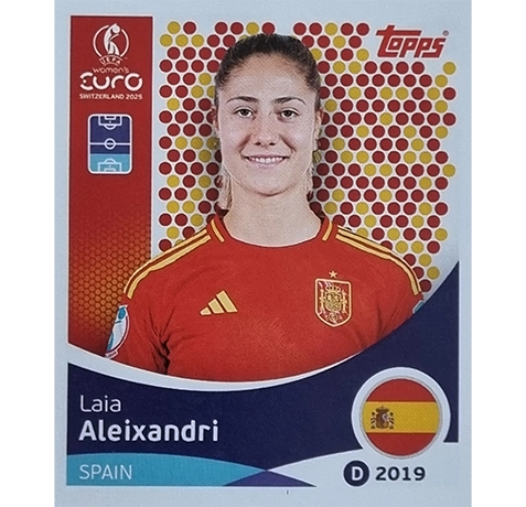 Topps UEFA Women EURO 2025 Sticker | Nr 097 Laia Aleisandri