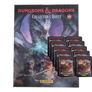Panini Dungeons & Dragons Sticker-Kollektion | 1x Stickeralbum + 10x Stickertüten