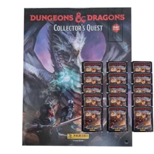 Panini Dungeons & Dragons Sticker-Kollektion | 1x Stickeralbum + 15x Stickertüten