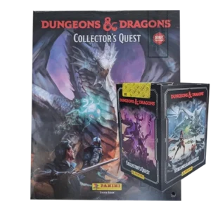Panini Dungeons & Dragons Sticker-Kollektion | 1x Stickeralbum + 1x Display je 36x Stickertüten