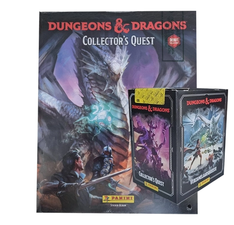 Panini Dungeons & Dragons Sticker-Kollektion | 1x Stickeralbum + 1x Display je 36x Stickertüten