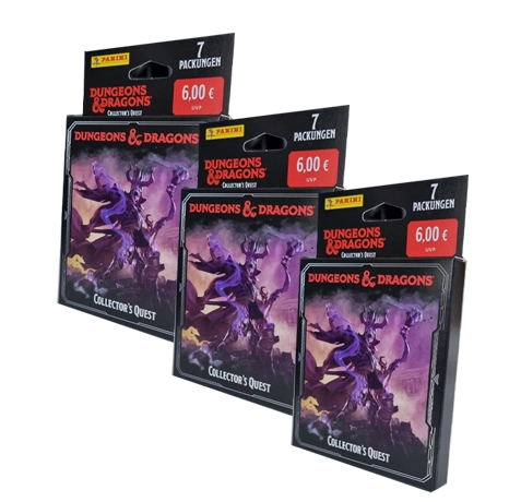 Panini Dungeons & Dragons Sticker-Kollektion | 3x Eco Blister Pack