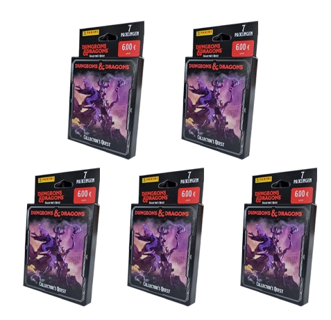 Panini Dungeons & Dragons Sticker-Kollektion | 5x Eco Blister Pack
