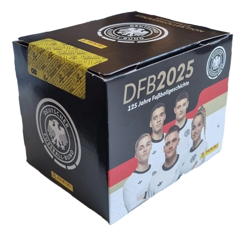 Panini 125 Jahre DFB Fussball Sticker | 1x Display je 36x Stickertüten