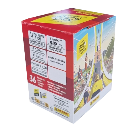 Panini Tour de France 2025 Sticker | 1x Display je 36x Stickertüten