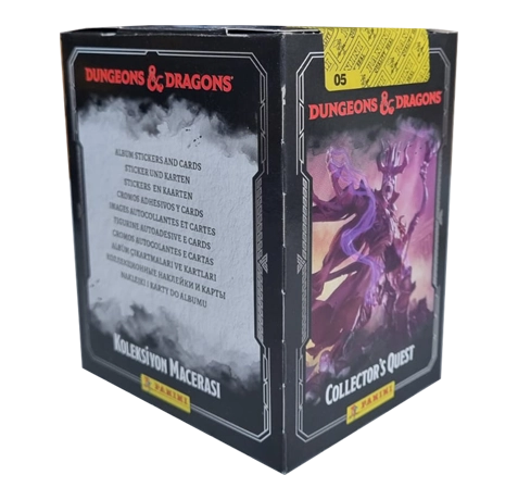 Panini Dungeons & Dragons Sticker-Kollektion | 1x Display je 36x Stickertüten