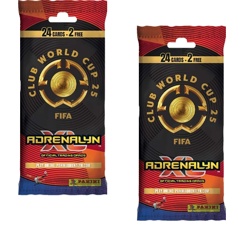 Panini FIFA Club WM Trading Cards 2025 | 2x Fat Pack Booster