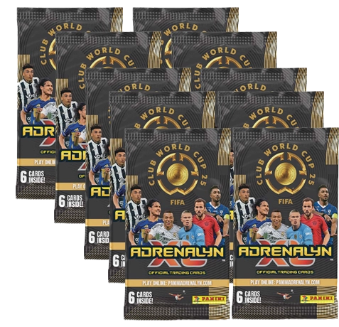 Panini FIFA Club WM Trading Cards 2025 | 10x Booster
