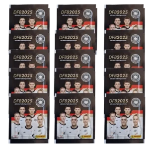 Panini 125 Jahre DFB Fussball Sticker | 15x Stickertüten