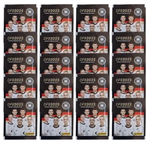 Panini 125 Jahre DFB Fussball Sticker | 20x Stickertüten