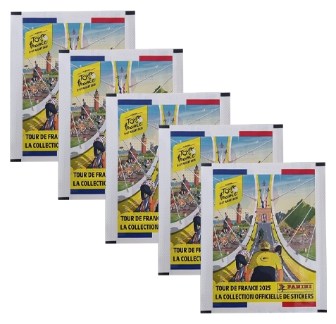 Panini Tour de France 2025 Sticker | 5x Stickertüten