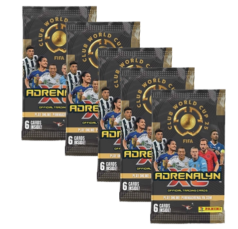 Panini FIFA Club WM Trading Cards 2025 | 5x Booster