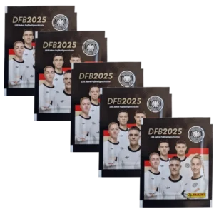 Panini 125 Jahre DFB Fussball Sticker | 5x Stickertüten