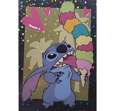 Panini Disney Stitch Trading Cards | Karte Nr. 001