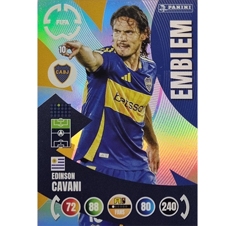 Panini FIFA Club WM Trading Cards 2025 | Nr. 010 EDISON CAVANI