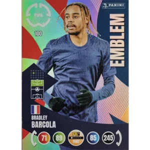 Panini FIFA Club WM Trading Cards 2025 | Nr. 100 BRADLEY BARCOLA | EMBLEM