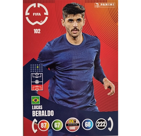 Panini FIFA Club WM Trading Cards 2025 | Nr. 102 LUCAS BERALDO