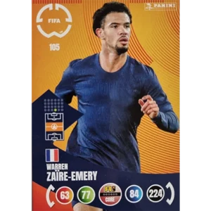 Panini FIFA Club WM Trading Cards 2025 | Nr. 105 WARREN ZAIRE-EMERY