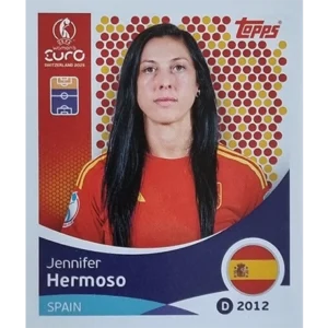 Topps UEFA Women EURO 2025 Sticker | Nr 105 Jennifer Hermosa