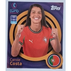 Topps UEFA Women EURO 2025 Sticker | Nr 109 Carole Costa