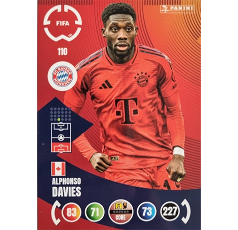 Panini FIFA Club WM Trading Cards 2025 | Nr. 110 ALPHONSO DAVIES