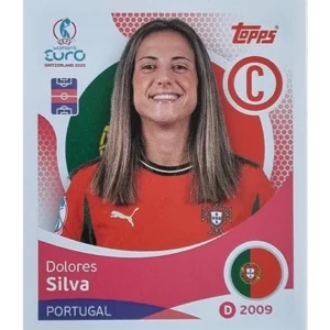 Topps UEFA Women EURO 2025 Sticker | Nr 110 Doleres Silva