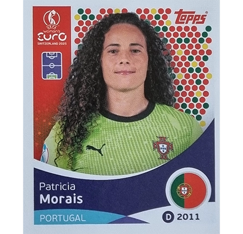 Topps UEFA Women EURO 2025 Sticker | Nr 111 Patricia Morais