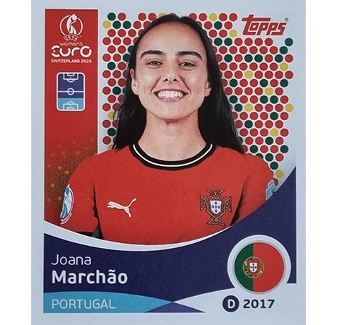 Topps UEFA Women EURO 2025 Sticker | Nr 113 Joana Marchao