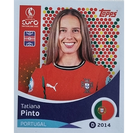 Topps UEFA Women EURO 2025 Sticker | Nr 120 Tatiana Pinto
