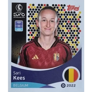 Topps UEFA Women EURO 2025 Sticker | Nr 129 Sari Kees