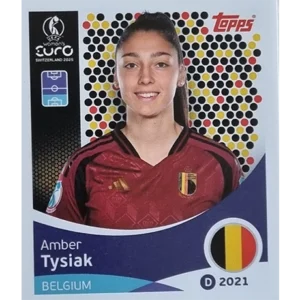 Topps UEFA Women EURO 2025 Sticker | Nr 130 Amber Tysiak