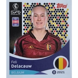 Topps UEFA Women EURO 2025 Sticker | Nr 133 Feli Delacauw