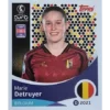 Topps UEFA Women EURO 2025 Sticker | Nr 134 Marie Detruyer