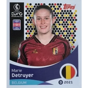 Topps UEFA Women EURO 2025 Sticker | Nr 134 Marie Detruyer