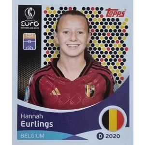 Topps UEFA Women EURO 2025 Sticker | Nr 138 Hannah Eurlings