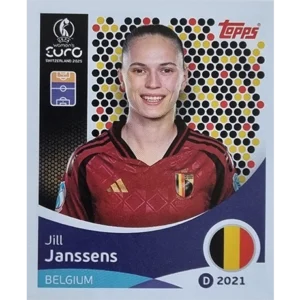 Topps UEFA Women EURO 2025 Sticker | Nr 139 Jill Janssens