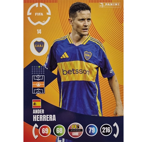 Panini FIFA Club WM Trading Cards 2025 | Nr. 014 ANDER HERRERA