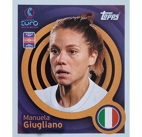 Topps UEFA Women EURO 2025 Sticker | Nr 141 Manuela Giugliano