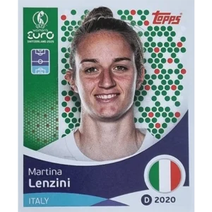 Topps UEFA Women EURO 2025 Sticker | Nr 146 Martina Lenzini