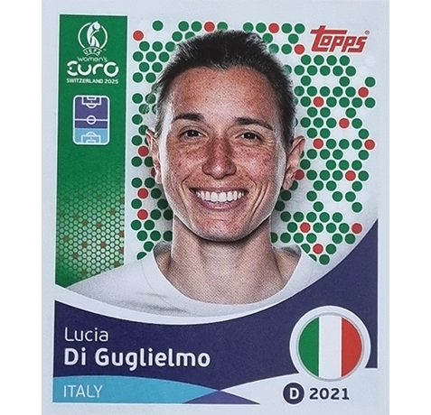 Topps UEFA Women EURO 2025 Sticker | Nr 147 Lucia Di Guglielmo