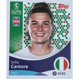 Topps UEFA Women EURO 2025 Sticker | Nr 148 Sofia Cantore