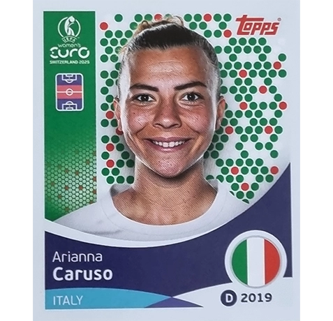 Topps UEFA Women EURO 2025 Sticker | Nr 149 Arianna Caruso