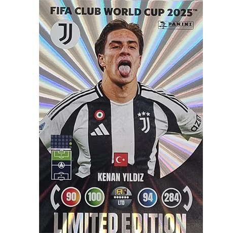 Panini FIFA Club WM Trading Cards 2025 | KENAN YILDIZ | LIMITED EDITION